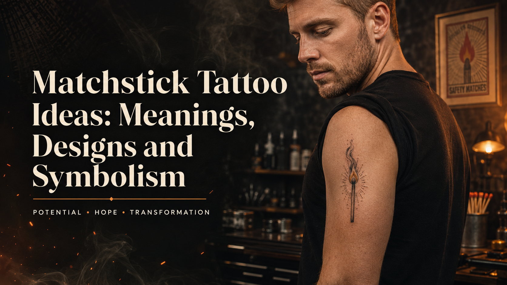 Matchstick Tattoo Ideas: Meanings, Designs and Symbolism