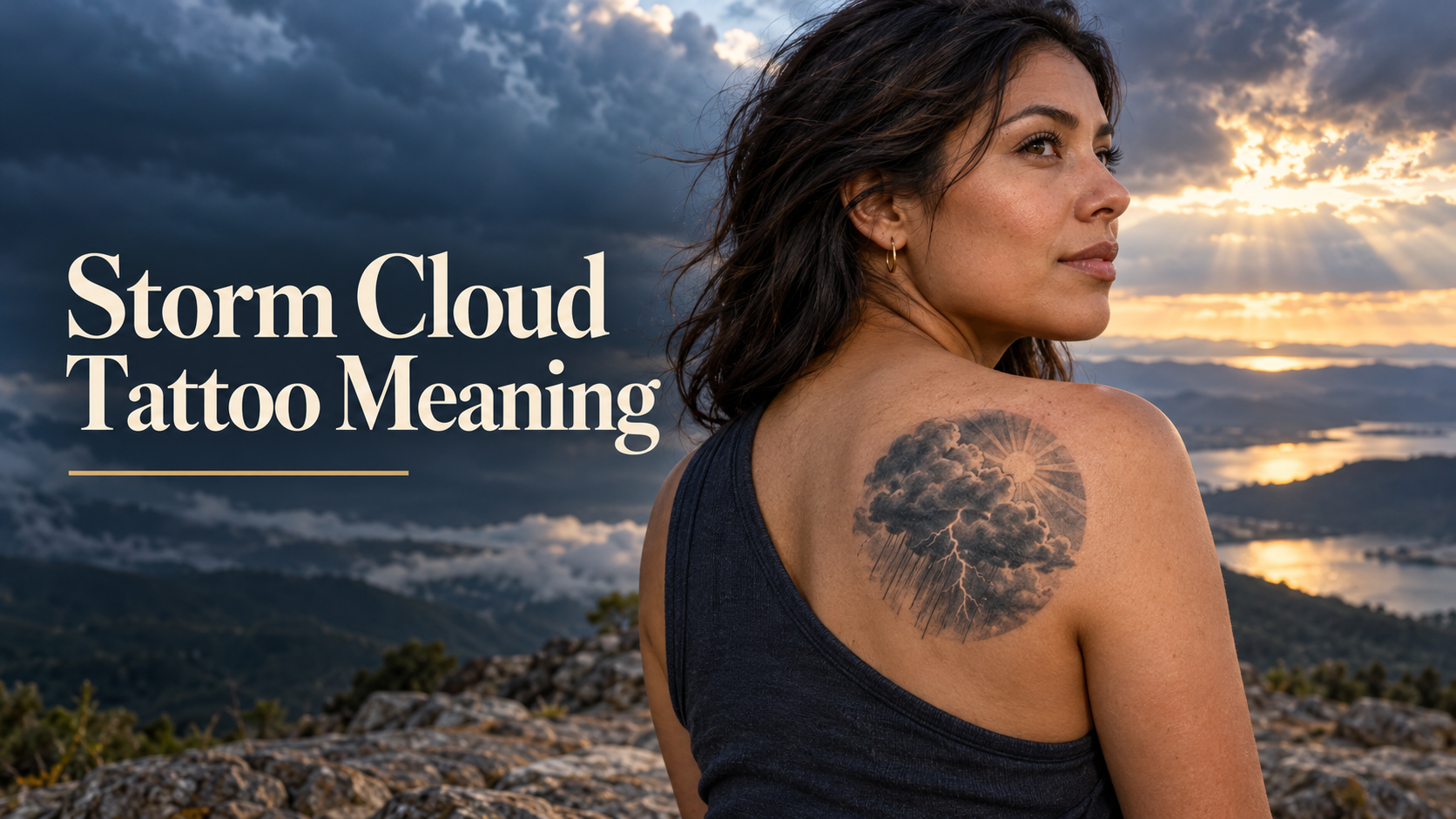 Storm Cloud Tattoo Meaning: Symbolism, Designs, and Ideas